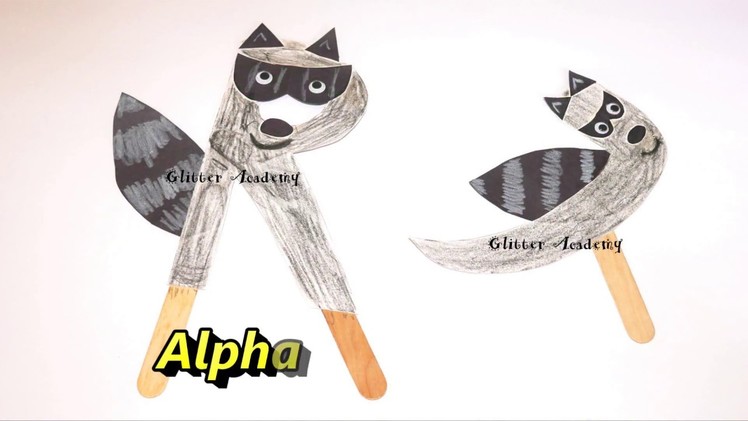 DIY Alphabet Puppet Crafts for Kids to Learn Phonics & Writing | Learn Through Play