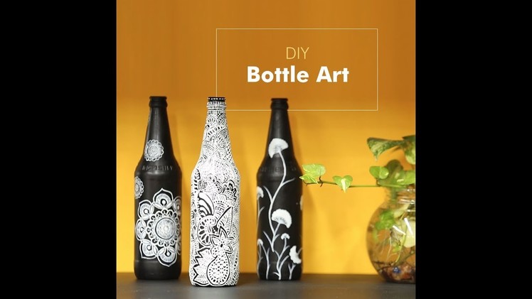 DIY Bottle Art