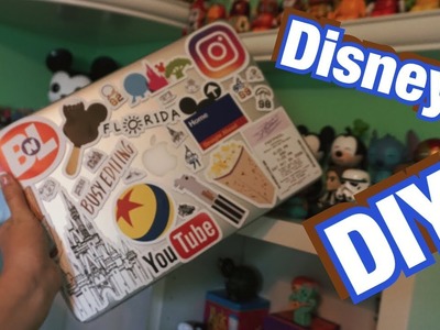 DIY Disney Laptop Case & Magnets!!!!