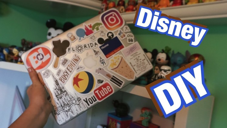 DIY Disney Laptop Case & Magnets!!!!