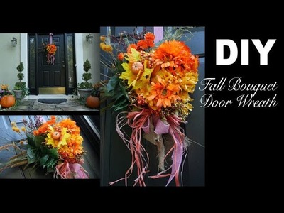 DIY | Fall Bouquet Wreath