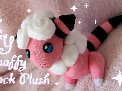 ❤ DIY Flaaffy Sock Plush! How To Make A Cute Pokemon Plushie! ❤