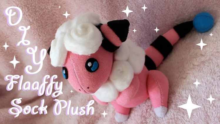 ❤ DIY Flaaffy Sock Plush! How To Make A Cute Pokemon Plushie! ❤