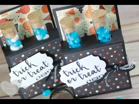DIY Halloween Test Tube Treats feat. Stampin' UP! Creep It Real