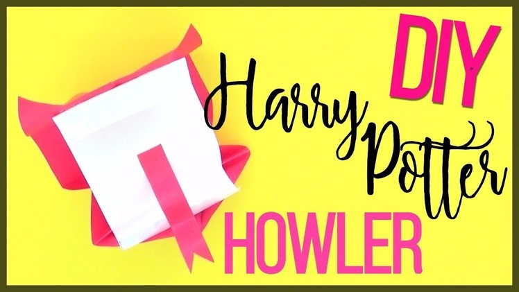 DIY Harry Potter Howler (Origami)