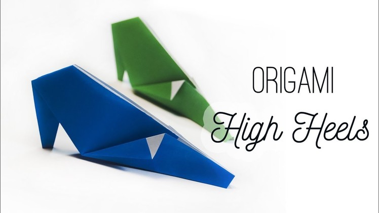 DIY : High heel shoes | Origami