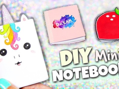 DIY MINI NOTEBOOKS. Easy, Cheap, & Cute. Back-To-School How To