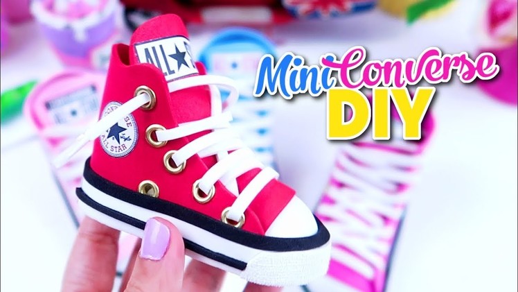 DIY MINIATURE CONVERSE Sneakers - Shoes Pen Holders - Isa's World