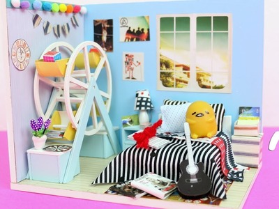 DIY Miniature Dollhouse Kit: Jered's Room