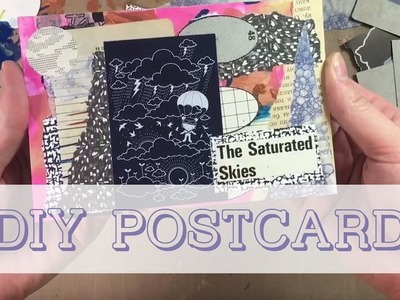 DIY Postcard Collage - Mail Art