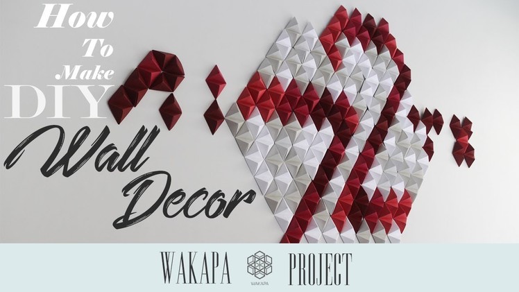 DIY Project #2 | Wall Decor (Indonesia Independence Day Theme) | Wakapa Project