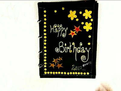 Diy scrapbook idea for friend's birthday |BOLLYWOOD THEME| EASY