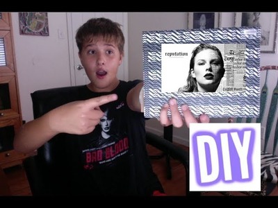 DIY Taylor Swift "reputation" Picture Frame