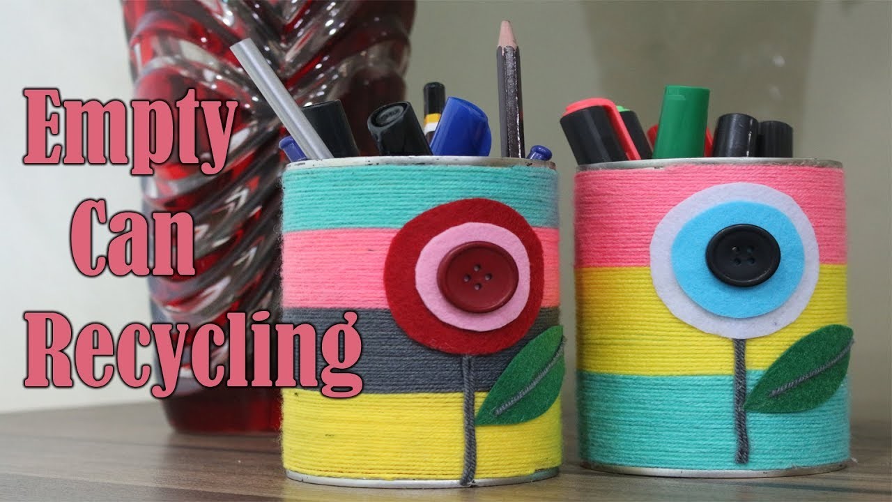 DIY Tin Can Recycling, Home Decor Crafts out of Tin Cans, Life Hacks
