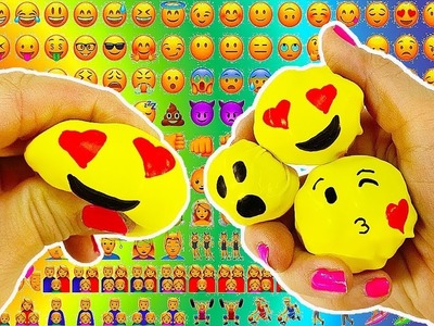 DIY: Weird School Stress Ball Treat: Miniature Emoji Stress Balls with CANDY INSIDE! EDIBLE!