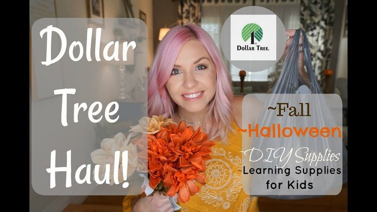 Dollar Tree Haul| Halloween Finds and DIY Supplies| Megan Navarro| #dollartreehaul