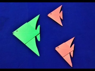 Fold Easy Origami Fish For Beginners Origami Fish For