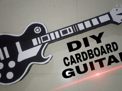 Homemade electric Guitar || Diy cardboard Guitar