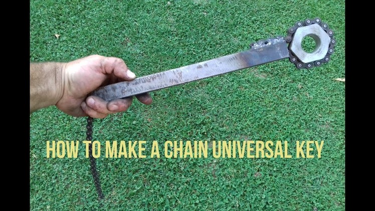 How to Make a Chain Universal Key homemade DIY