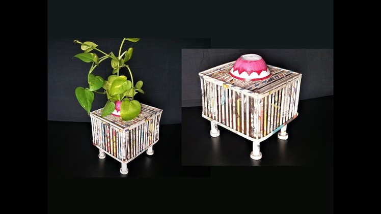 How To Make Planters Using Newspaper, Plastic Bottle & Cardboard. DIY Planters. Best Out Of Waste