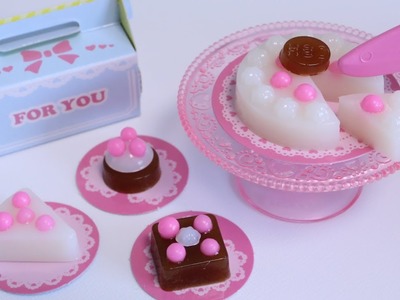 Kawaii Mini Gummy Cakes Making Kit【New DIY Candy】