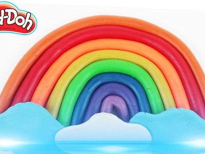 Learn Colors Make a Play Doh Rainbow Fun DIY Play-Doh Perfect Beautiful Rainbow How to Make Easy!