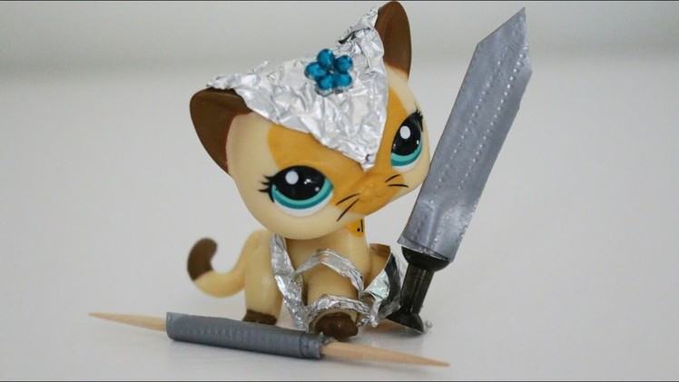 LPS DIY: Swords, Spears, and Armor