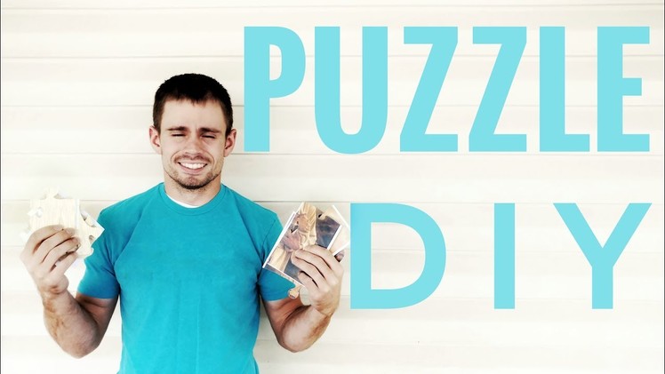 Make Your Own Jigsaw Puzzle | DIY Jigsaw Puzzle