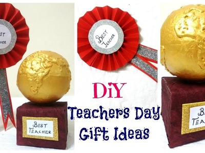 Teachers Day Gift Ideas | 2 Easy DIY | Badge and Trophy