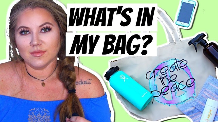 What's In My Zero Waste Gym Bag? + DIY Cleaning Spray