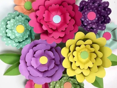 3d Paper Flowers from Echo Park Paper