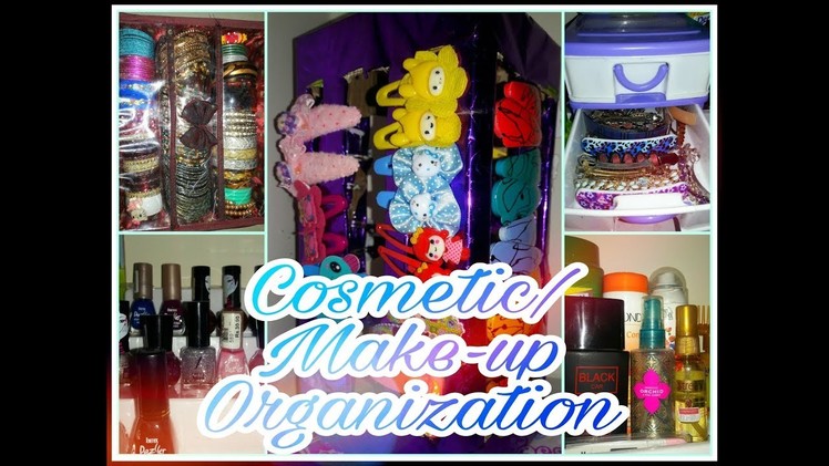 Cosmetic.  Makeup organization without dressing table DIY