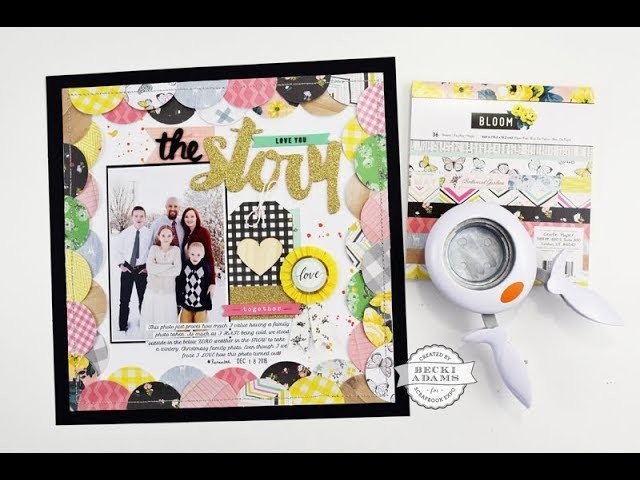 Creative Scrapbooking with 6x6 Paper Pads Workshop by Becki Adams