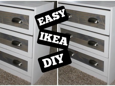 DIY BED SIDE TABLES | IKEA RAST HACK