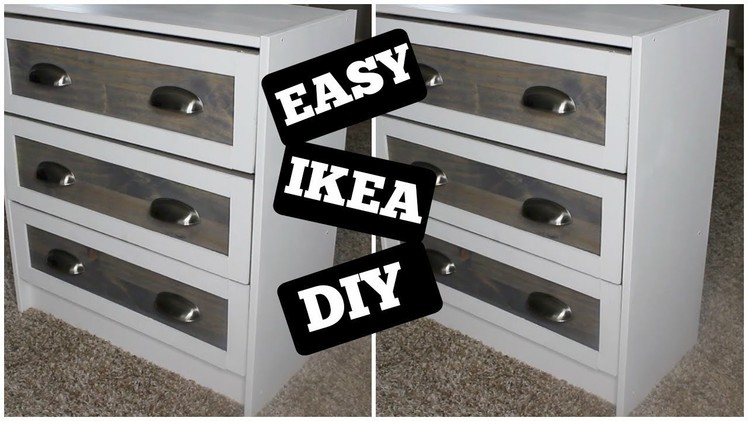 DIY BED SIDE TABLES | IKEA RAST HACK