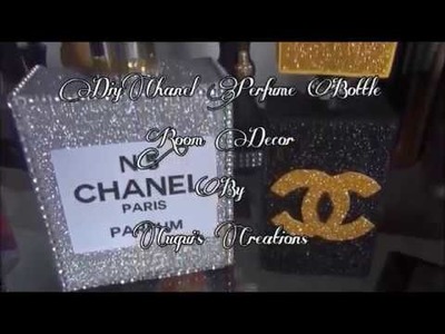 Diy Chanel Perfume Bottle Room Decor