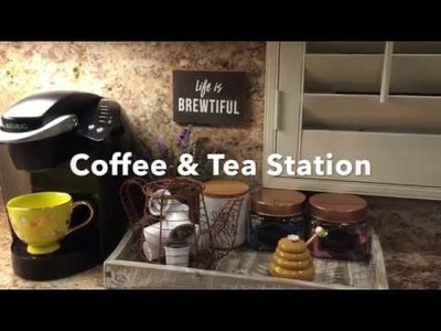 DIY Coffee & Tea Station