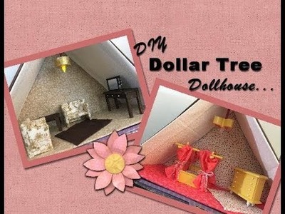 DIY Dollar Tree Wood Doll House Furniture part 6