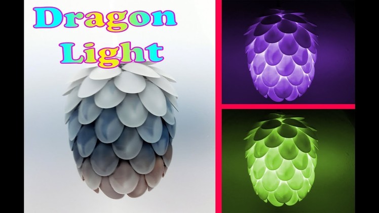 DIY Dragon Light with Plastic Bottle - Home Made - Easy DIY Ideas