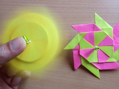 DIY Easy - How To Make  Fidget Spinner From post-it note