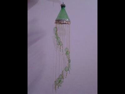 DIY   Fabulous Wind Chime Out Of Waste Plastic Bottles