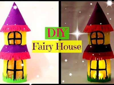 DIY Fairy House from Plastic Bottle | Best out of Waste | Little Crafties
