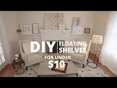 DIY Floating Shelves on a Budget - HGTV