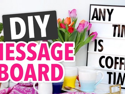 DIY Message Board Room Decor - HGTV Handmade