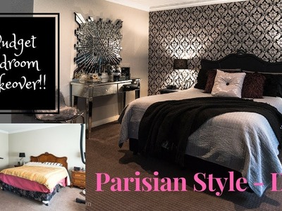 DIY Parisian bedroom makeover