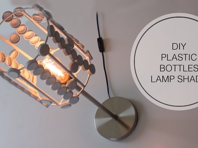 DIY Plastic Bottle Caps Lamp shade
