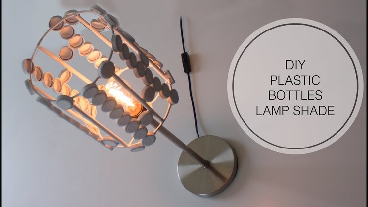 DIY Plastic Bottle Caps Lamp shade