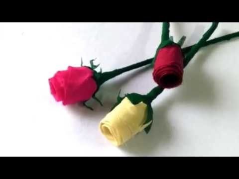 DIY rose flower made from leftover cloth. गुलाब के फूल बनाइये अस्तर के कपडे से