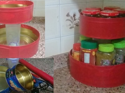 Diy Spice Organizer For Kitchen - kitchen Organization ideas
