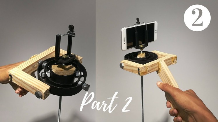 DIY Stabilizer Gimbal for Action Camera. Smartphone | Part 2